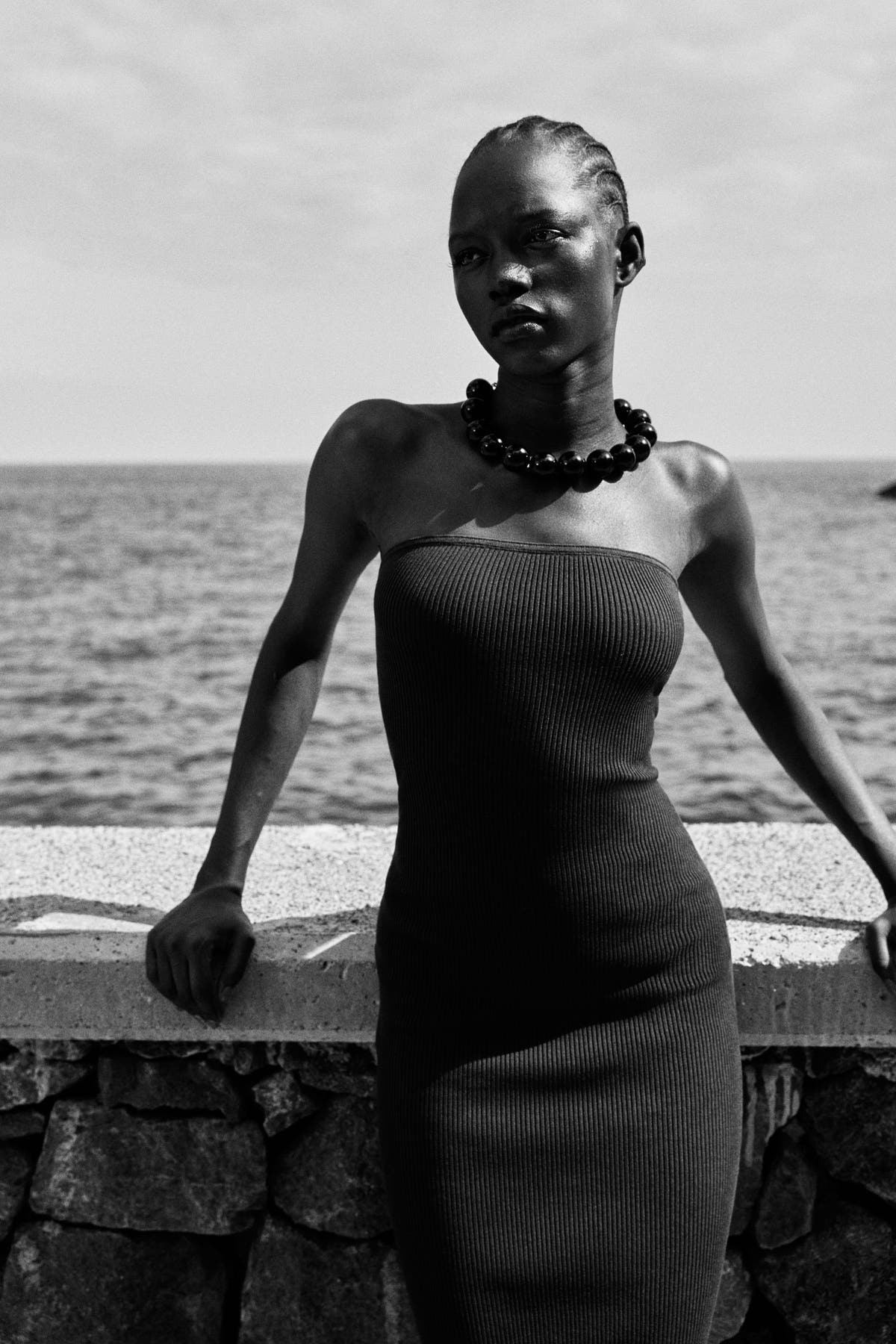 h&m ribbed tube dress H&M Ribbed tube dress