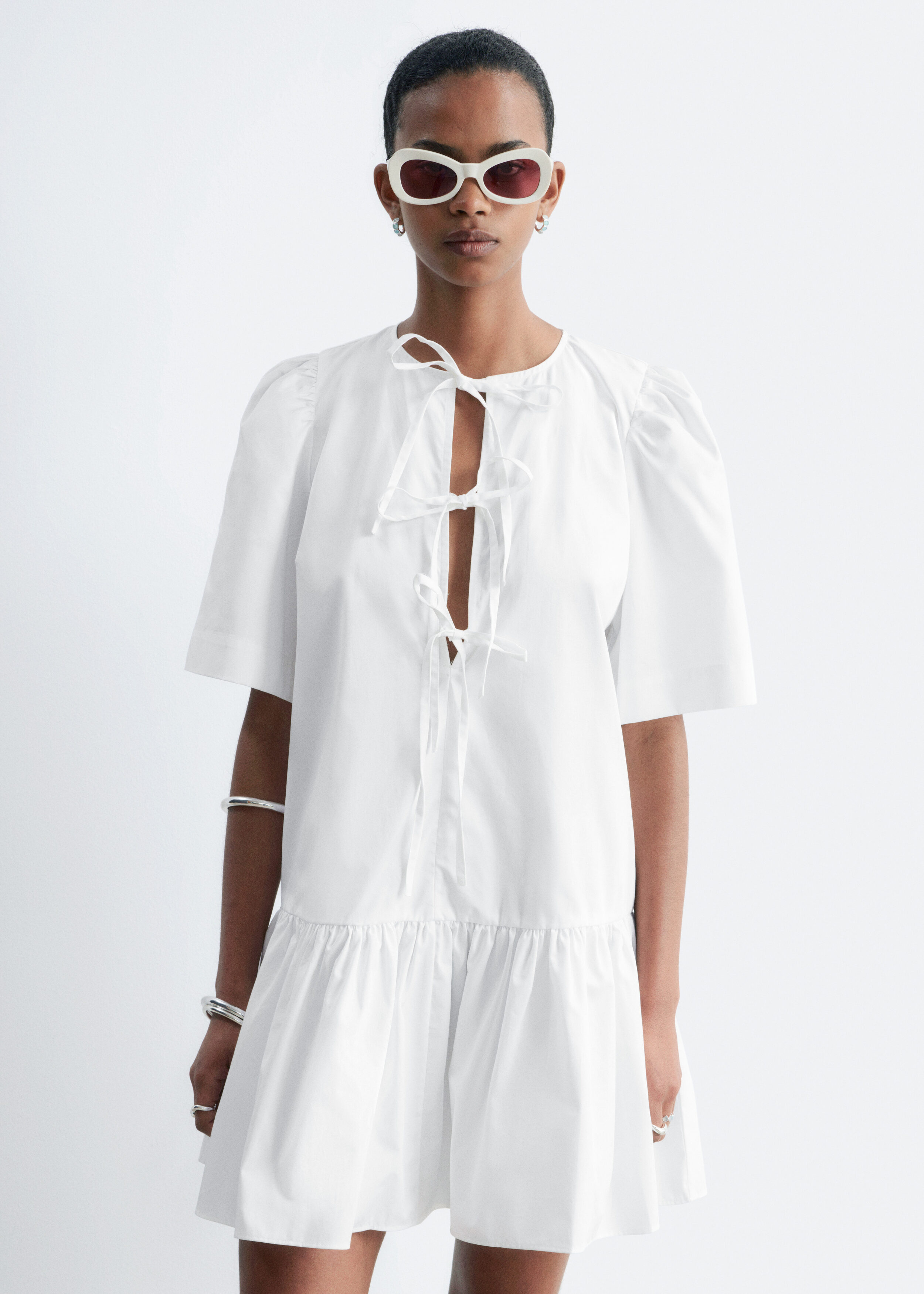 Peplum Mini Dress | H&M UAE